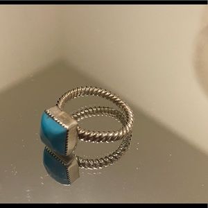 Real turquoise ring